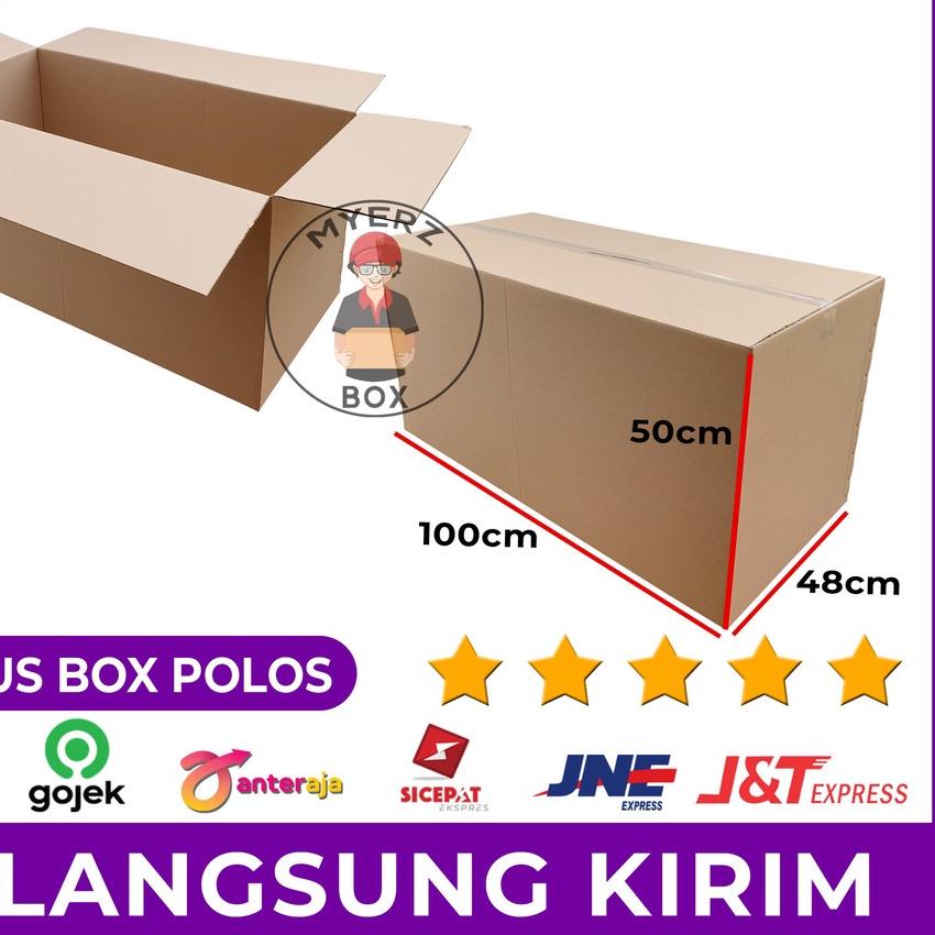 

Kardus Besar Jumbo – Karton Box Polos 100 x 48 x 50 Packing Pindahan