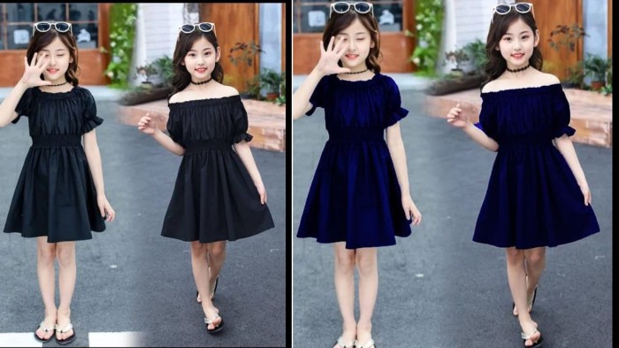 Dress anak perempuan Terbaru Umur 7 8 9 10 Tahun Dress Ulang Tahun Terlaris Gaun Pesta anak Varian