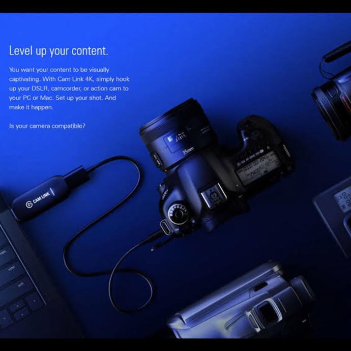 Elgato Cam Link 4k For Broadcasting Livestreaming Harga Diskon Shopee Indonesia