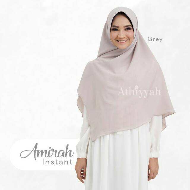 Khimar segiempat instan praktis