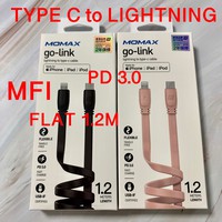 Power Merchant Type C PD to Lightning 1.2m Flat PD 3.0 Fast charging MFI Golink MOMAX