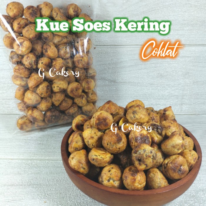 

T20R Kue Soes Sus Cokelat Kering 250 Gram Ht501Gr