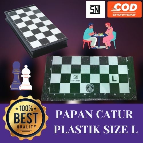 PAPAN CATUR PLASTIK SIZE L