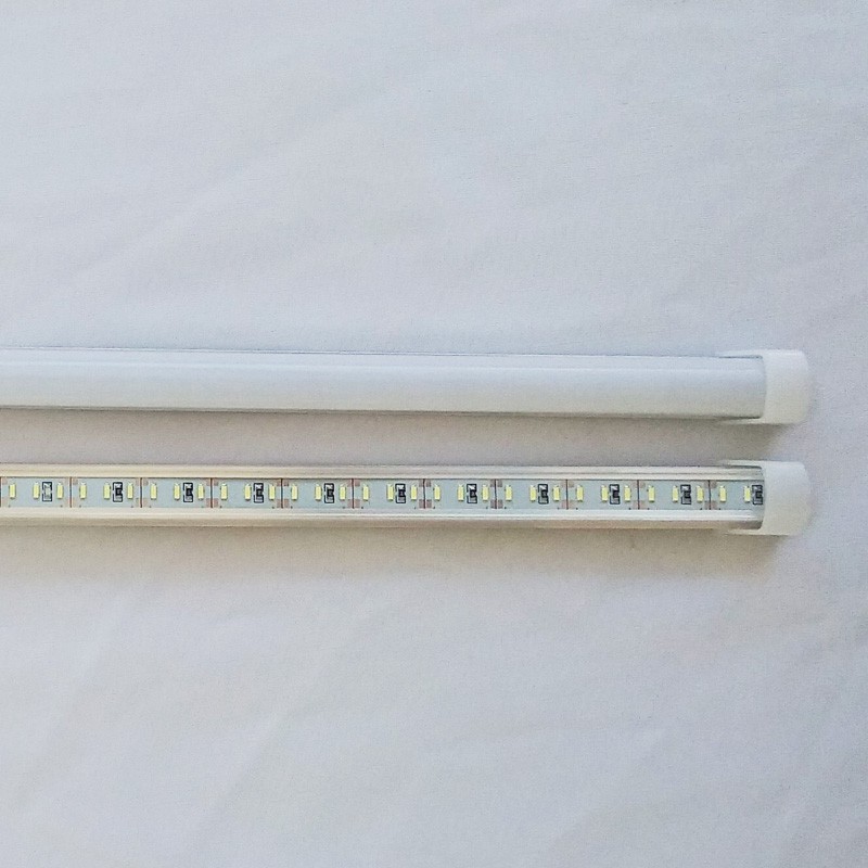 LAMPU LED DC 12V 72 SMD4014 RIGID BAR ALUMINIUM COVER CAP 50CM LAMPU AKI LAMPU DARURAT LAMPU NEON TL