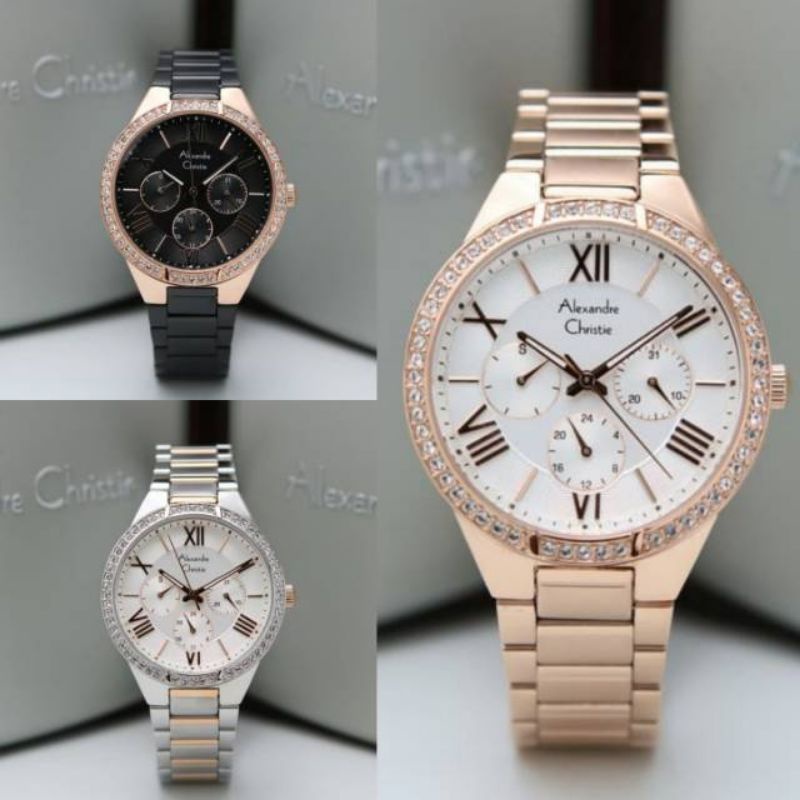 JAM TANGAN WANITA ALEXANDRE CHRISTIE AC 2718 / AC2718 ORIGINAL