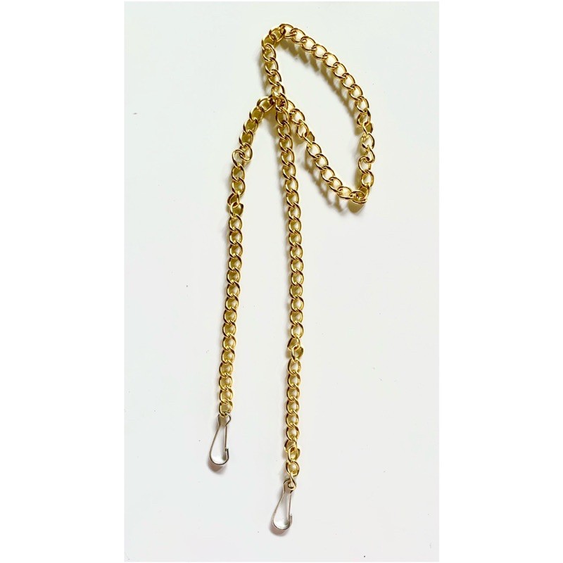 STRAP MASK / RANTAI CHAIN / TALI MASKER / KALUNG MASKER / GANTUNGAN MASKER / GOLD EMAS / KEKINIAN