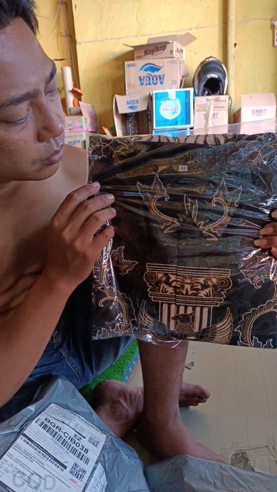 ( Full Furing )kemeja/baju Batik Pria Murah Panjang