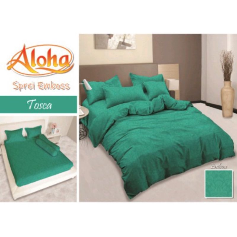Bedcover set aloha tosca king 180x200