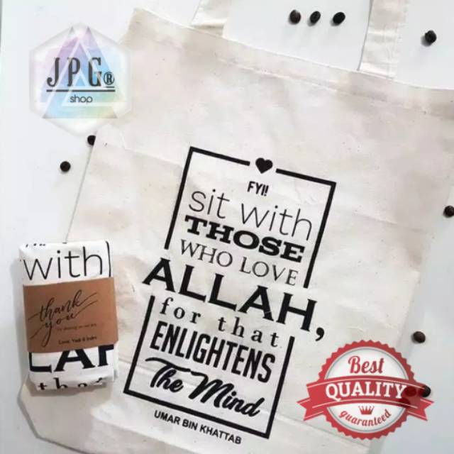 

Tas Souvenir Totebag GoodieBag 22x30cm - 25x35cm - 30x40cm