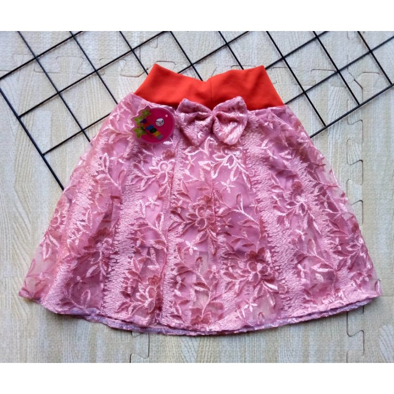 rok tutu brukat anak 1-3 tahun / ROK BROKAT ANAK 1-3 TAHUN