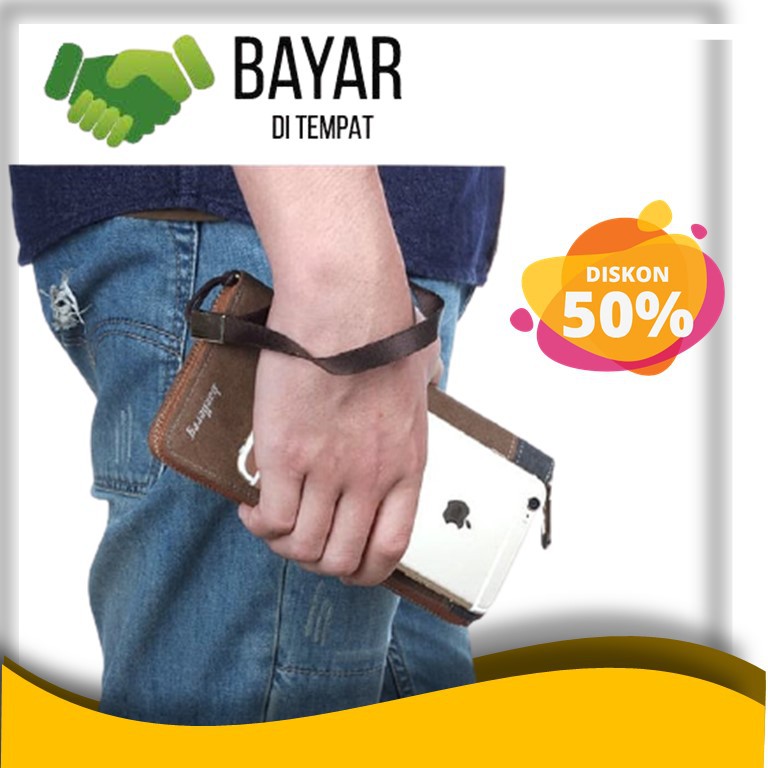 DOMPET KULIT PRIA COWOK WANITA CEWEK ORIGINAL ASLI ORI PANJANG MURAH IMPORT BRANDED A9