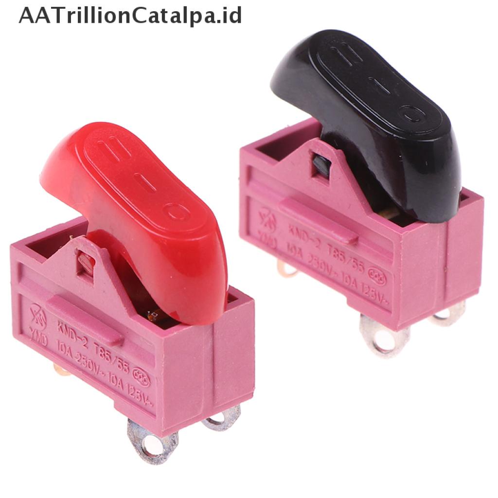 (AATrillionCatalpa) Saklar Rocker switch 3 Posisi Untuk Hair dryer Perahu