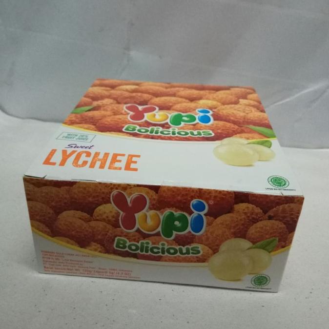 

Big Sale yupi bolicious lychee & blackberry 1box Big Sale
