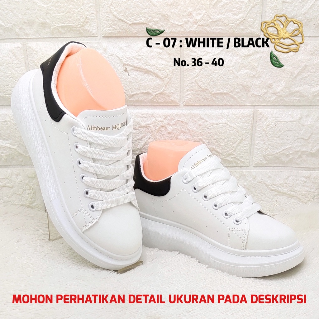 Sepatu Santai Cewek Remaja MINA C07 Sneakers Wanita Kekinian SPTSW-8