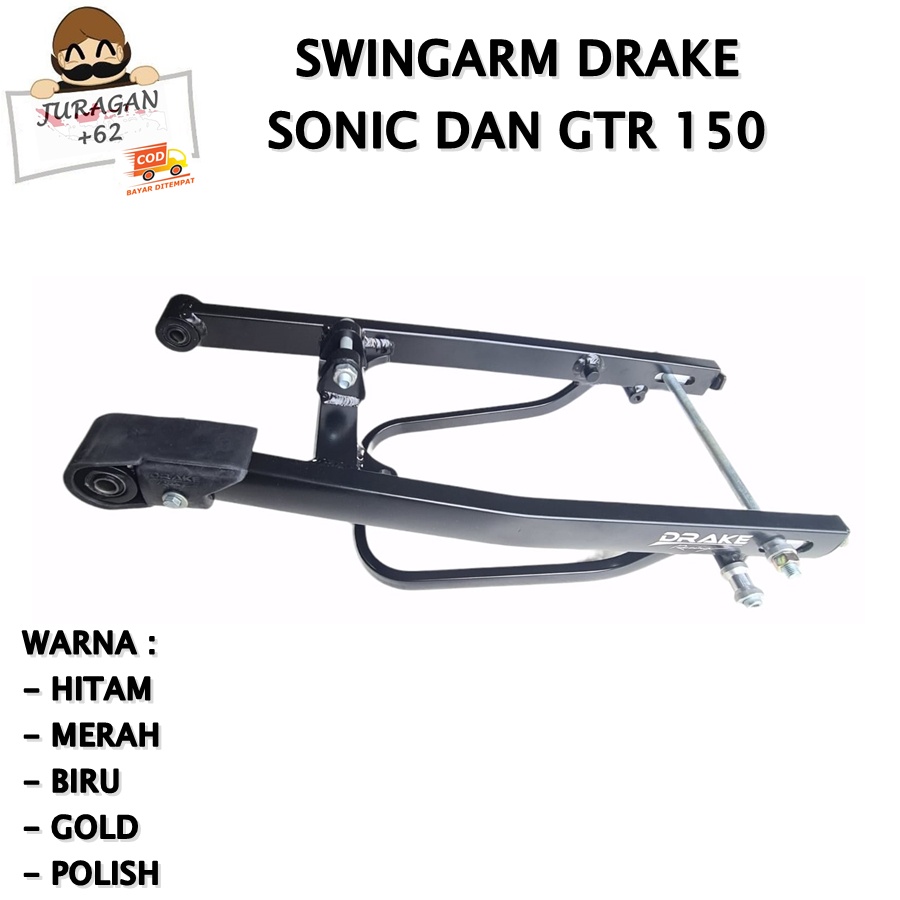 SWINGARM SWING ARM HONDA SONIC SUPRA GTR 150 DRAKE RACING