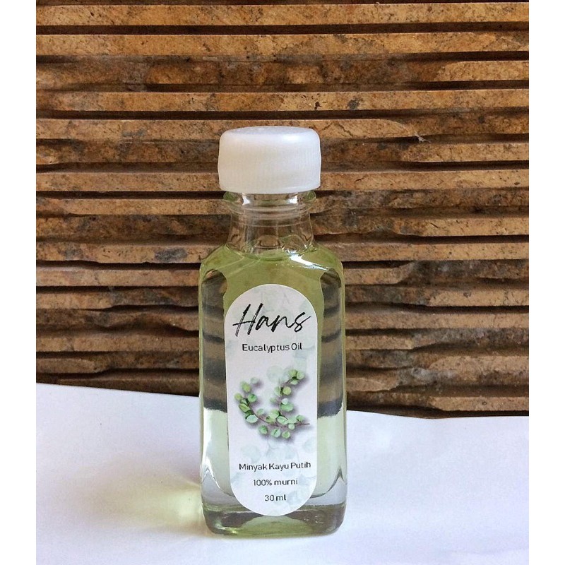 HANS Eucalyptus Oil 30ml / Minyak Kayu Putih Asli Ambon