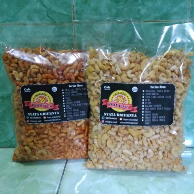 

SUPER KRIYUUK Makaroni Bantet Oriza Kemasan 500 gram