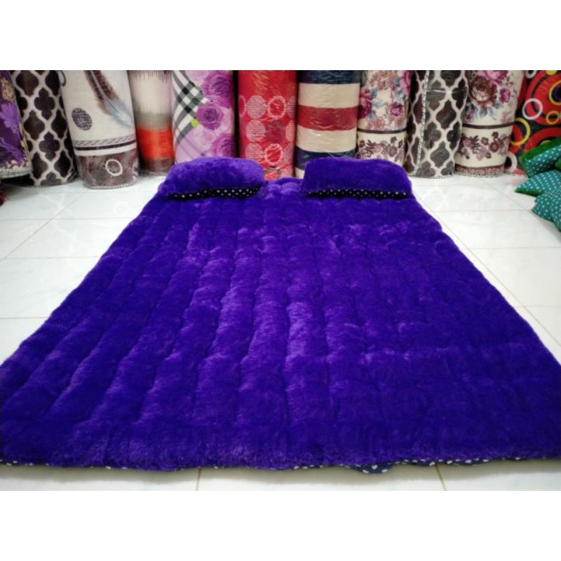 Kasur Bulu Rasfur/Tilam Bulu Rasfur Murah dan Bagus GRATIS 2 BANTAL