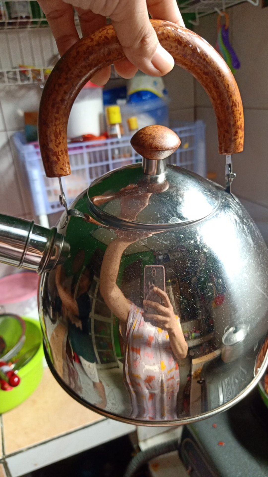 Teko Stainless Bunyi Oxone Ox-933p