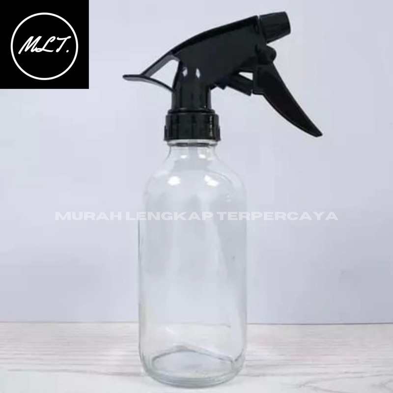 BOTOL KACA 500ML SPRAY TRIGGER / BOTOL SPRAY TRIGER KISPRAY 500ML KACA