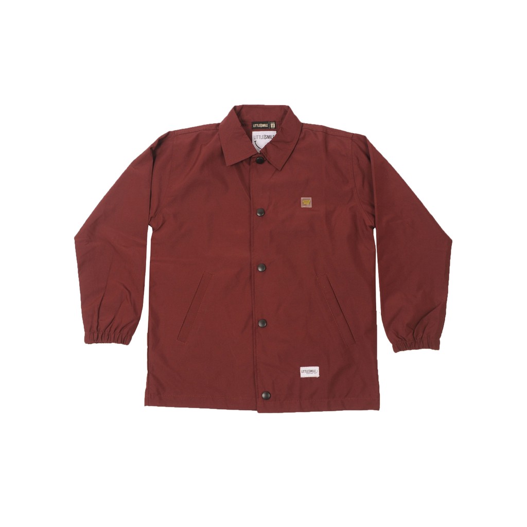 BARU Windbreaker / Jaket coach Anak Maroon MLB