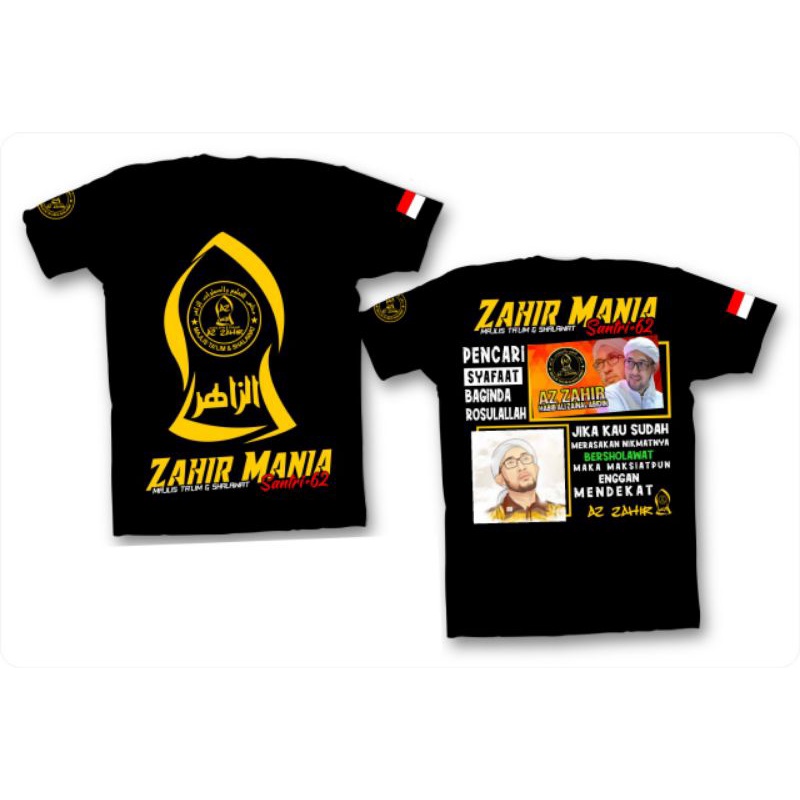 KAOS AZZAHIR PENDEK DISTRO - KAOS ZAHIR-KAOS SHOLAWAT