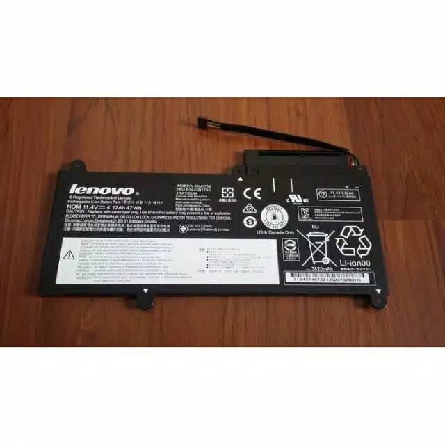 Baterai ORIGINAL Lenovo Thinkpad E450 E450C E460 45N1754 45N1755