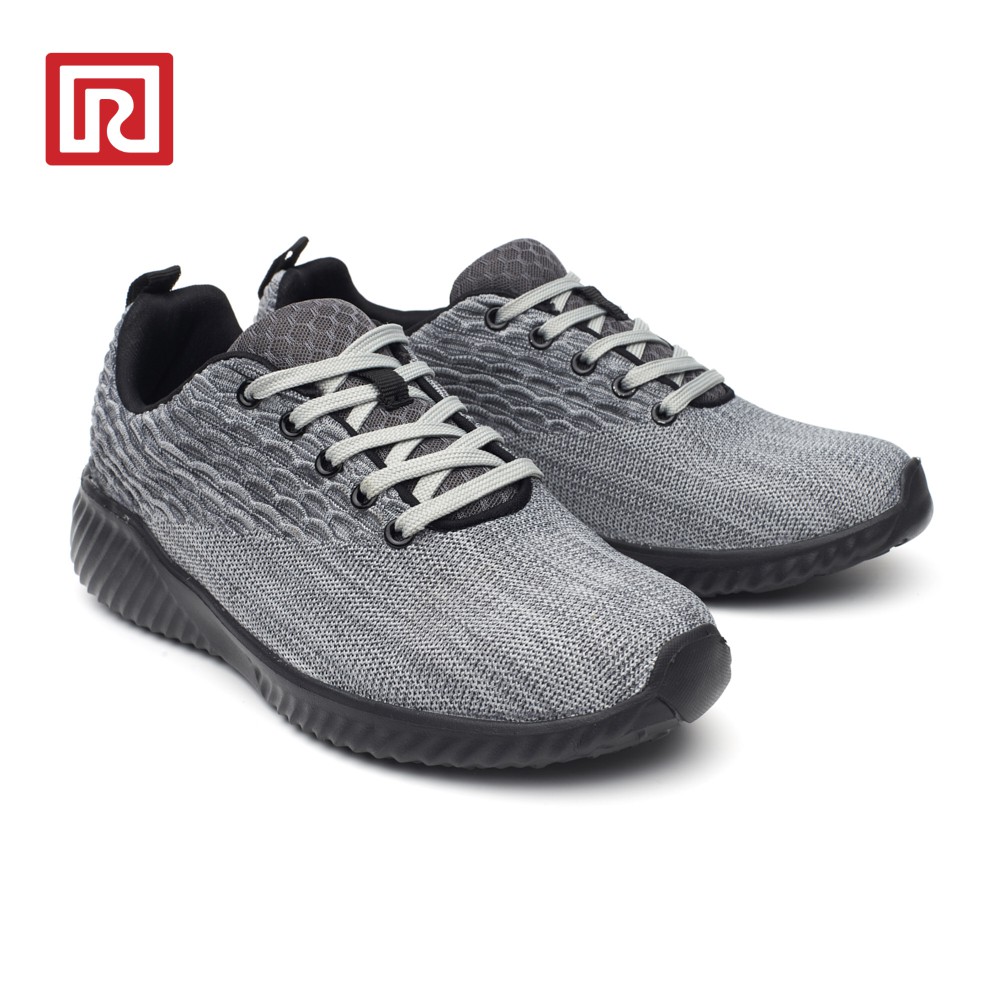  Ramayana  Loggo Sepatu  Casual Pria  Dennis 129 Abu Muda 