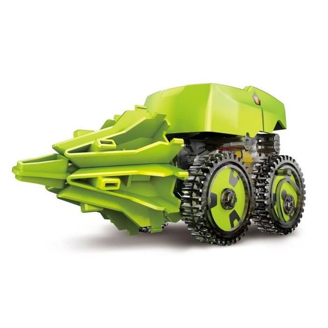 Mainan Edukasi Robot Solar Cell Panel Surya DIY robotic Green Y3514