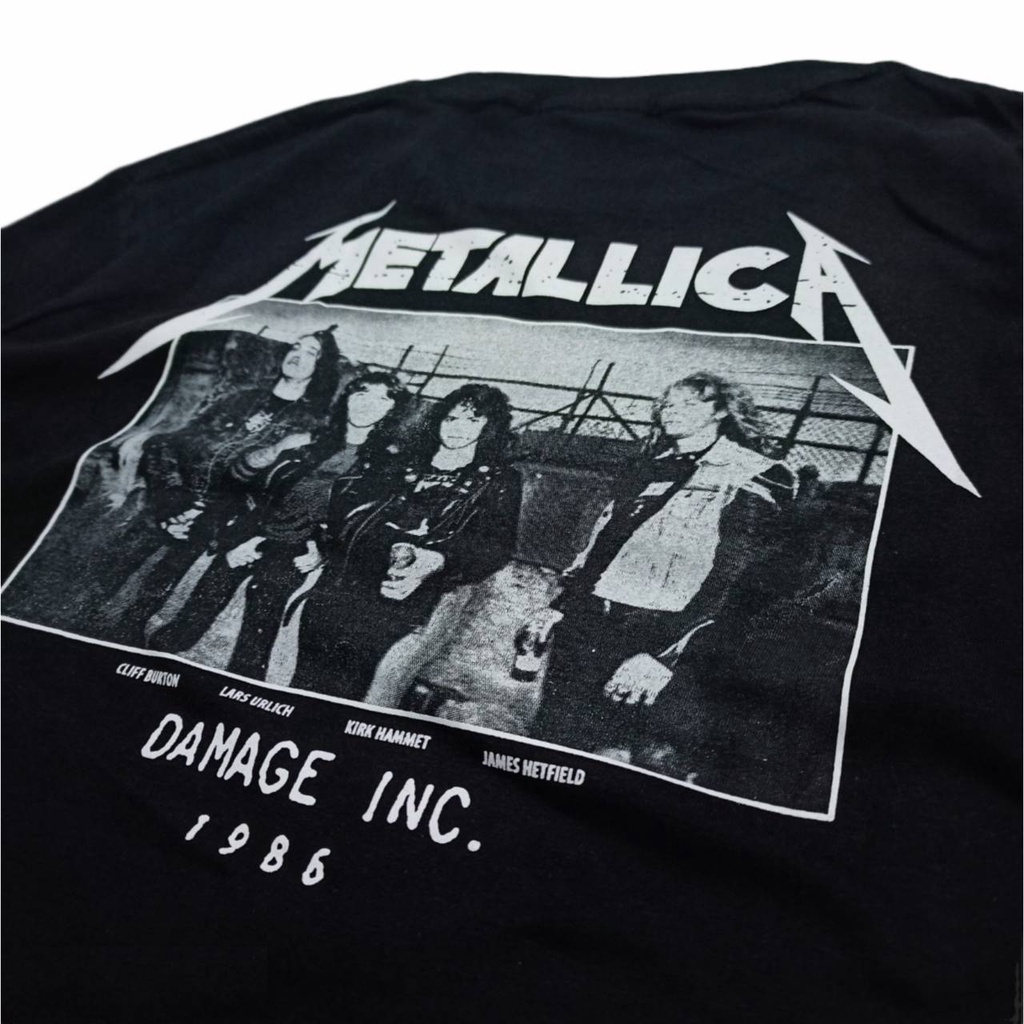 Kaos Musik Band Metallica Kaos Metallica ACDC Kaos Distro Metallica