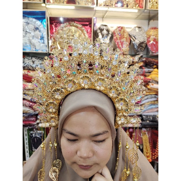 sunting penganten Melayu simpel/sunting Riau