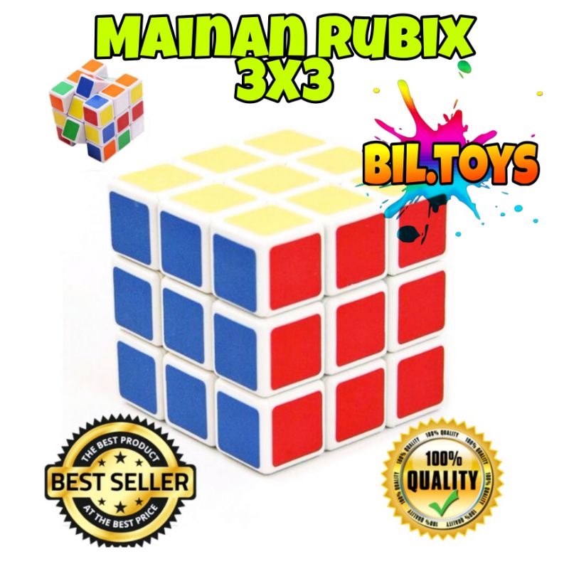 Mainan Edukasi Anak Rubik Kubus 3 X 3 - Speed Cube Murah