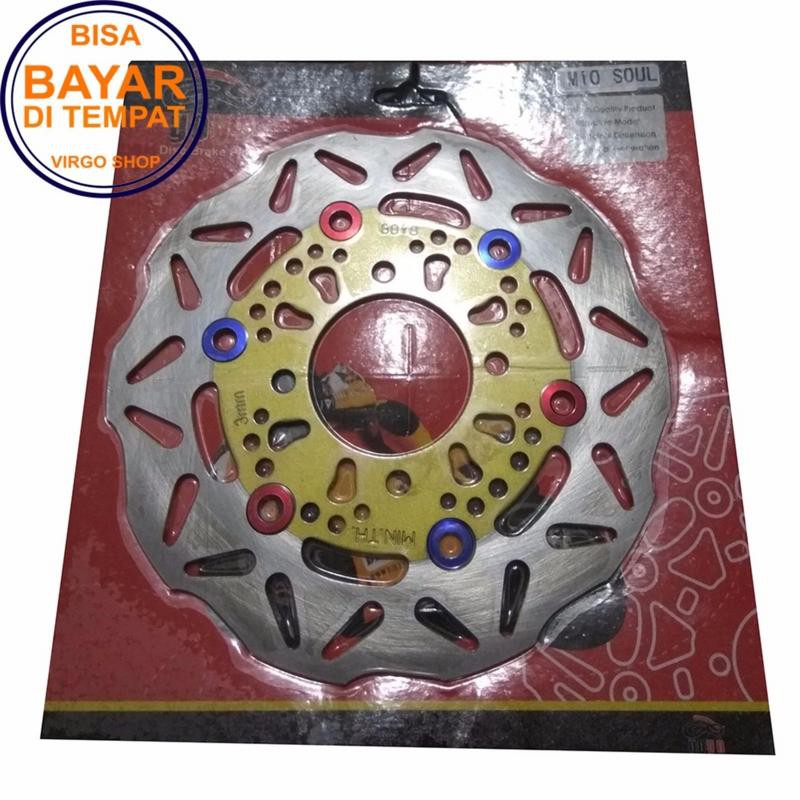 Piringan Cakram Motif Warna Disc Brake Berbagai Jenis Motor BEAT, Vario, Mio, Satria, Jupiter MX DLL