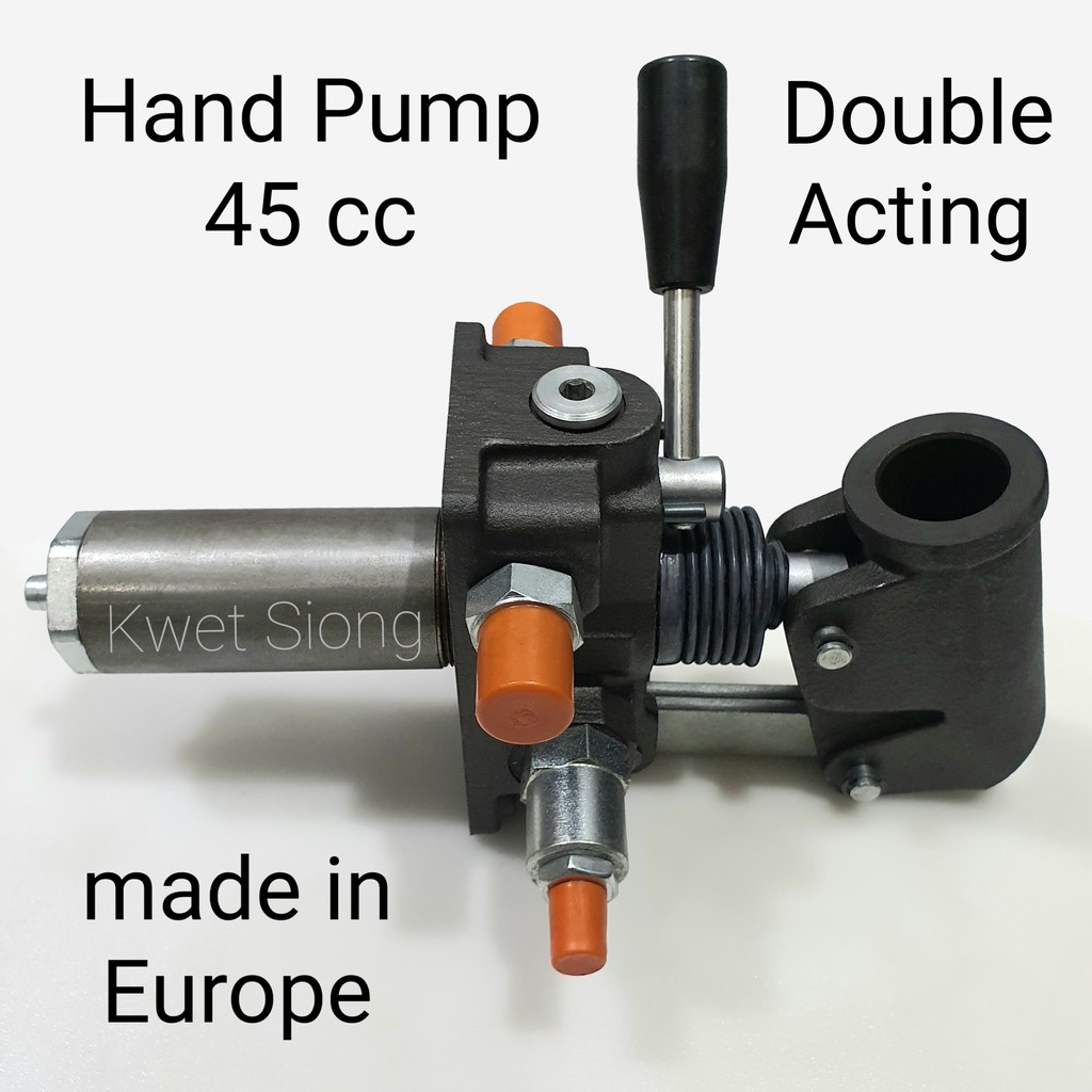 Hand pump hydraulic 45cc - Double Acting PRBD-45 merk CROZZE - Eropa