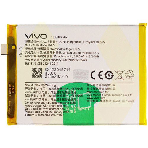 Baterai Batere battery  Y81 Y83 / BE5 VIVO B-E5 Original 100% asli