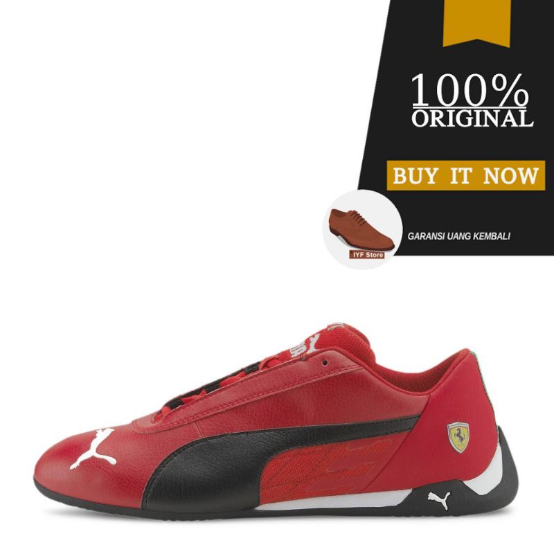 Sneakers Original Sepatu Puma Scuderia Ferrari R-Cat - Rosso Corsa Art. Code : 339937_03 (size 43)