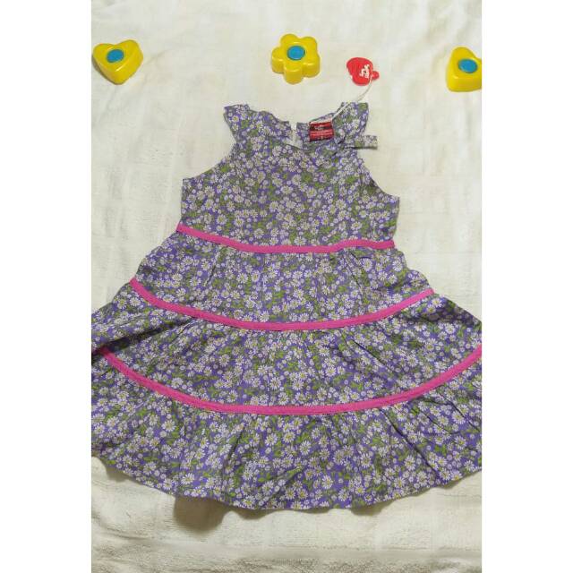 Baju dress anak umur 1-3 thn murah tapi bukan murahan merk snoopy baby original 100%