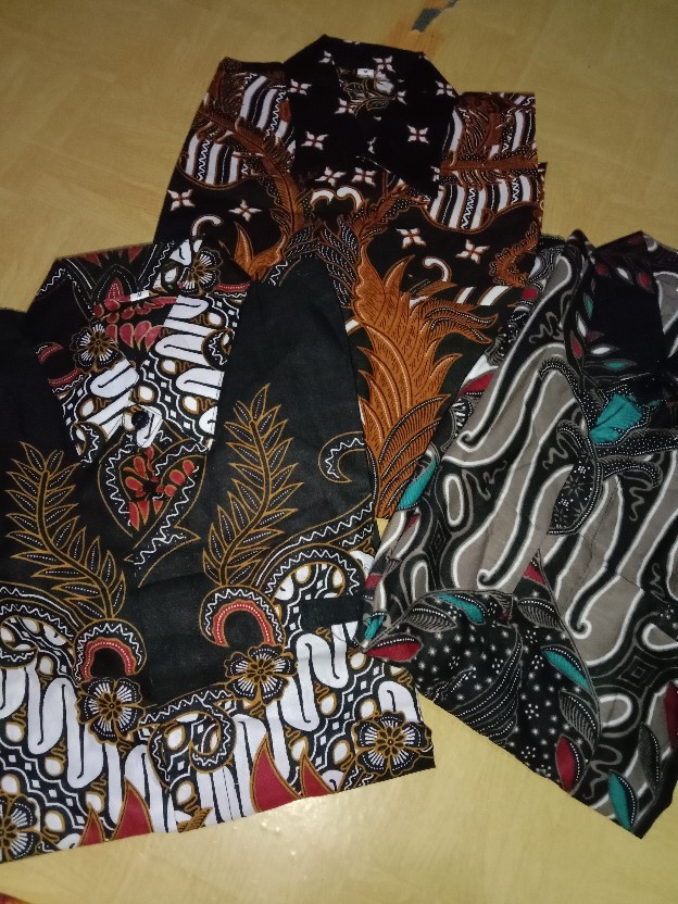Kemeja Batik Pria Big Size 4l-5l Lengan Pendek Atasan Baju Hem Pria Batik Jumbo Ukuran Besar Mta
