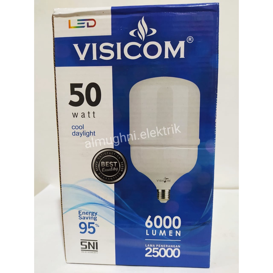 LAMPU LED VISICOM 50 W /LAMPU LED HEMAT ENERGI VISICOM 50 W /led visicom 50 w