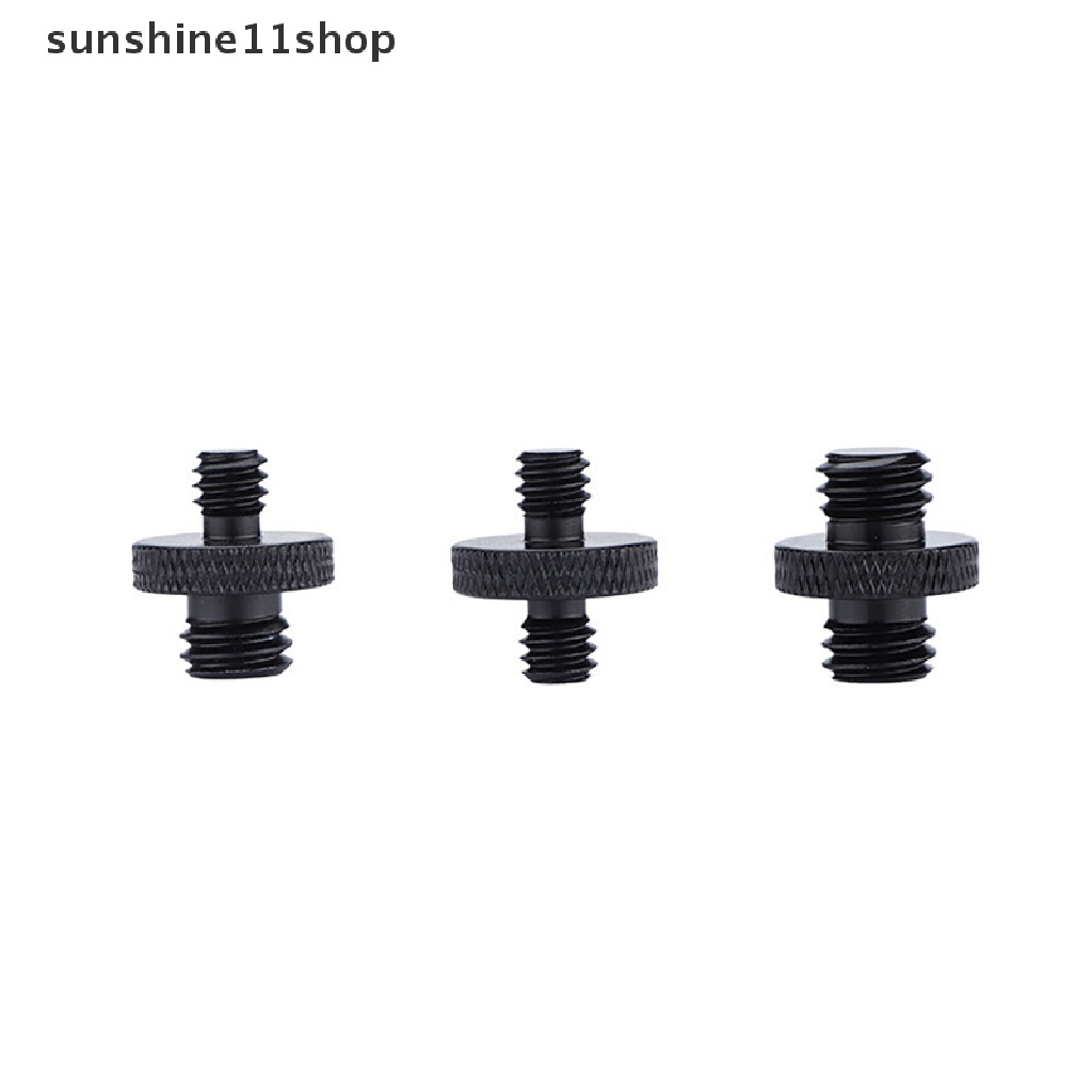 Sho Adapter Skrup Tripod 3 / 8 &quot;Ke 1 / 4&quot; Male