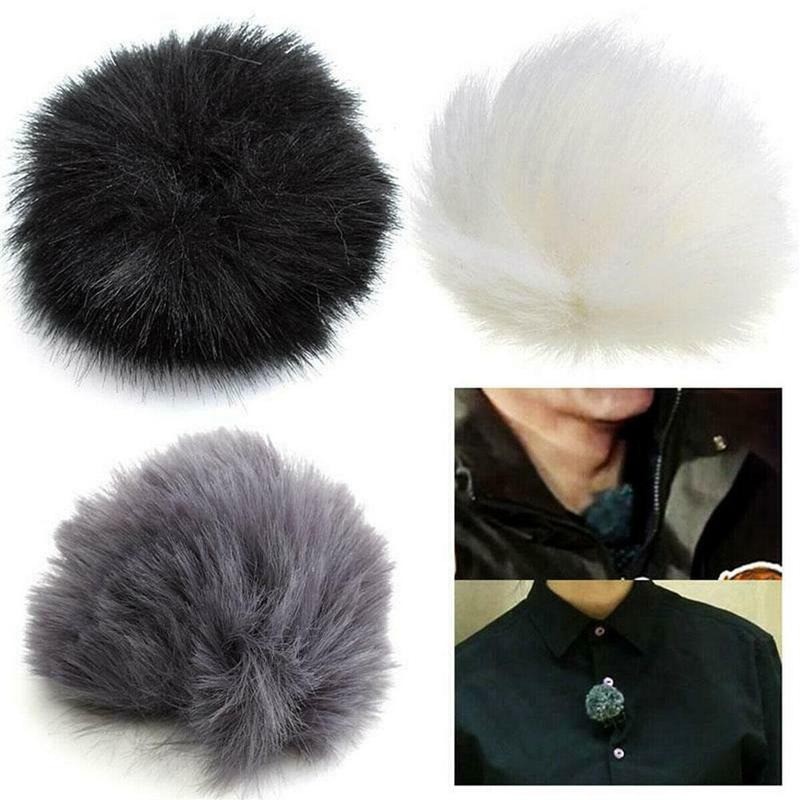 Windscreen Furry Wind Filter Sarung Busa Bulu Mic Microphone Lavalier