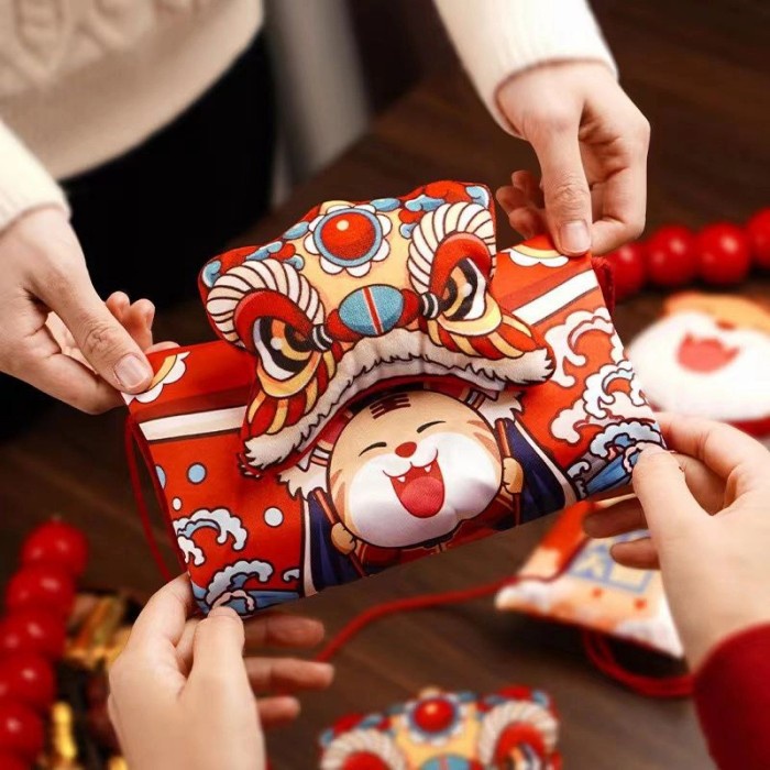 

Amplop Angpao Imlek Unik New Motif Dompet Kain - # 01