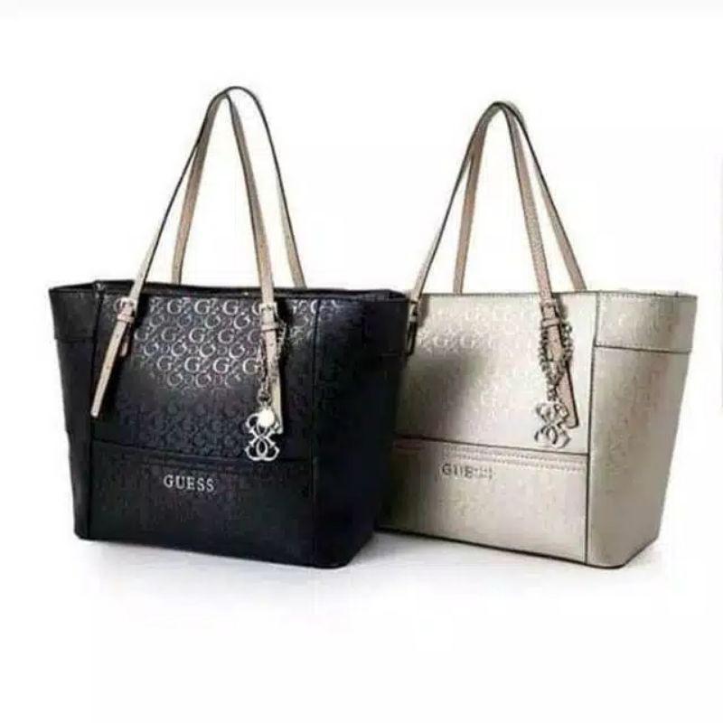  Tas  GUESS HOLO ORI CHINA UKURAN  BESAR  BISA COD Tasya 