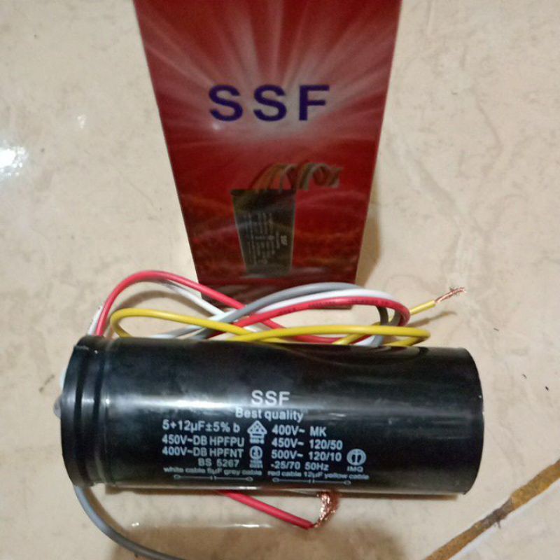 MOTO RUNNING CAPASITOR CAPASITOR MESIN CUCI 12+5uF