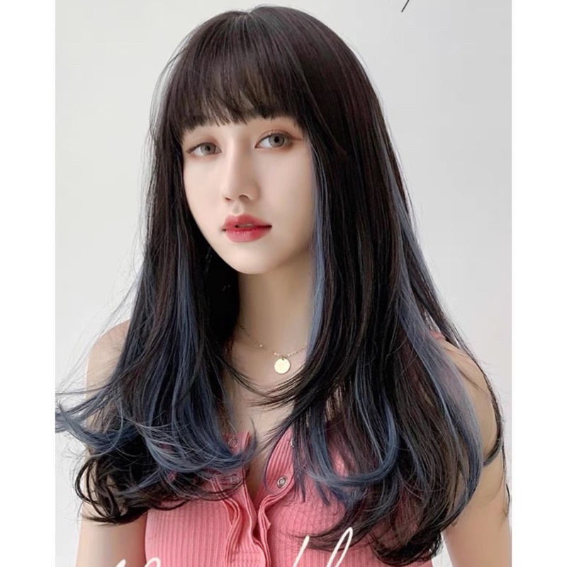 C8276 full wig korean layer highlight 60 cm