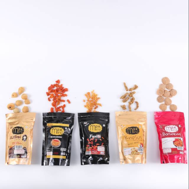

1dus=20pcs Makmini paket bundle BEST SELLER (5 Varian produk)