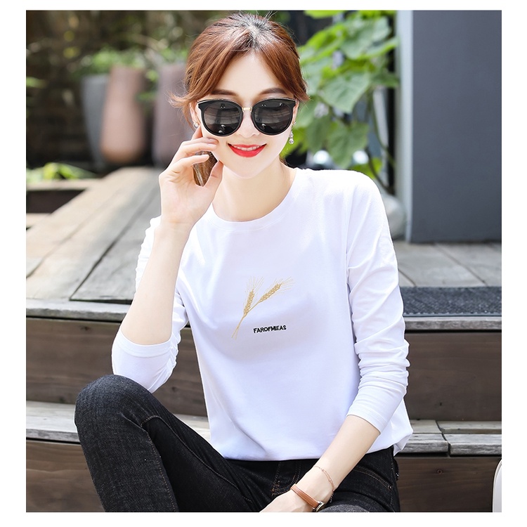 ATASAN KOREA  / ATASAN WANITA LENGAN PANJANG / KAOS WANITA / ATASAN CEWEK / ATASAN WANITA / ATASAN C