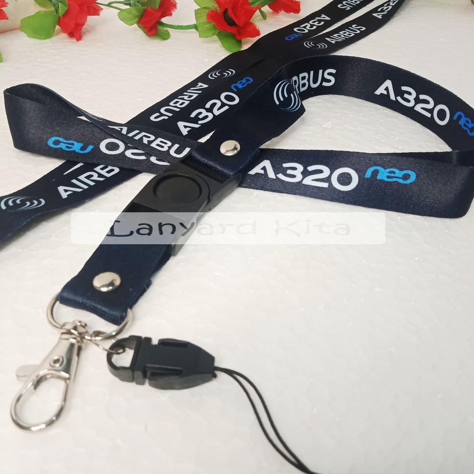 

Baru ST8DB AIR BUS Lanyard Id Card Printing GANTUNGAN NAME TAG BAHAN TISSUE 2 CM 58 Bayar Di Tempat