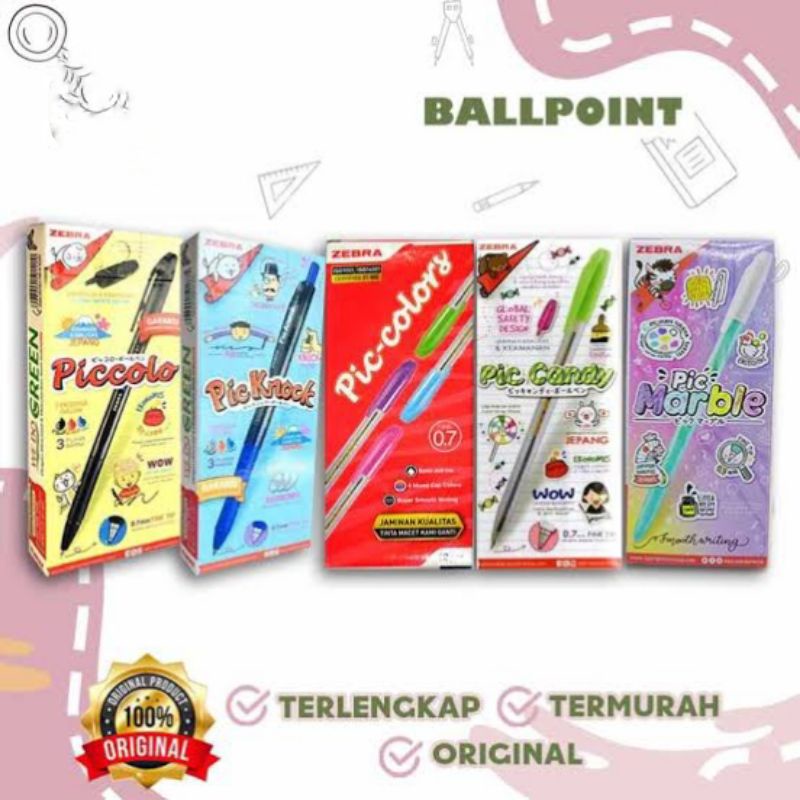 

GROSIR SELUSIN 12 BUAH PULPEN SEMI GEL ZEBRA PICCOLO PICOLO PICOLLO PICCOLLO PICCOLOR PICCANDY PICMARBLE PICKNOCK