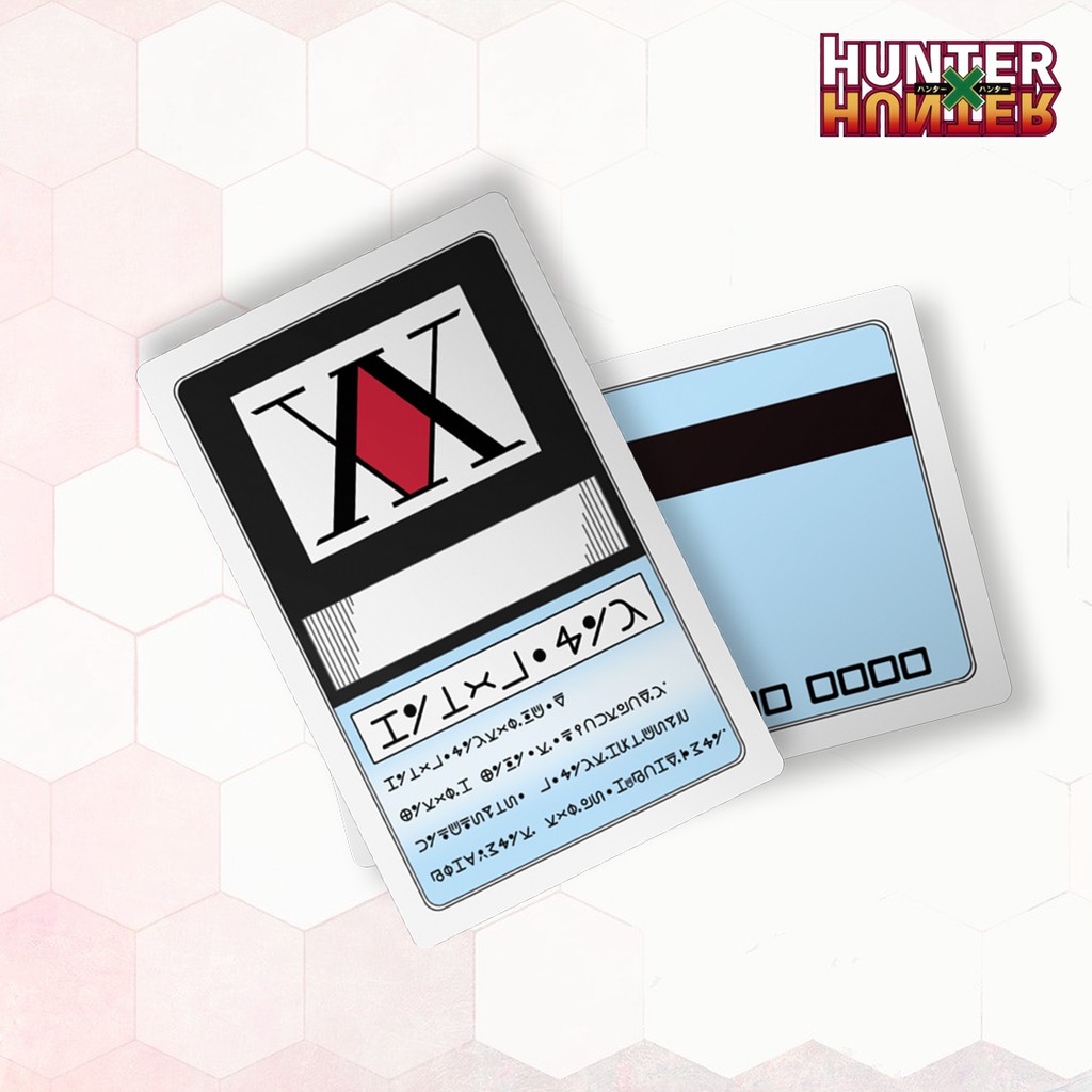 Jual Emoney / Flazz Custom Hunter x Hunter License Card Shopee Indonesia